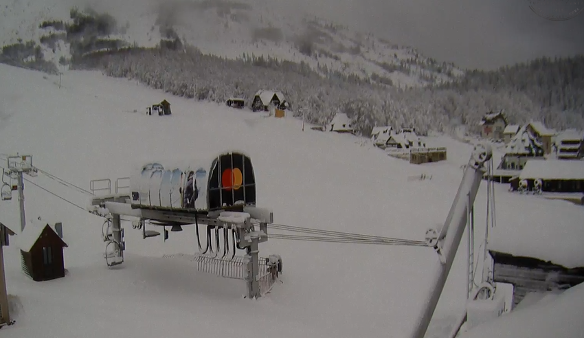 durmitor national park snow
